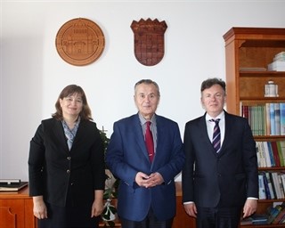 Nastupni posjet veleposlanika Rumunjske Sveučilištu u Zadru